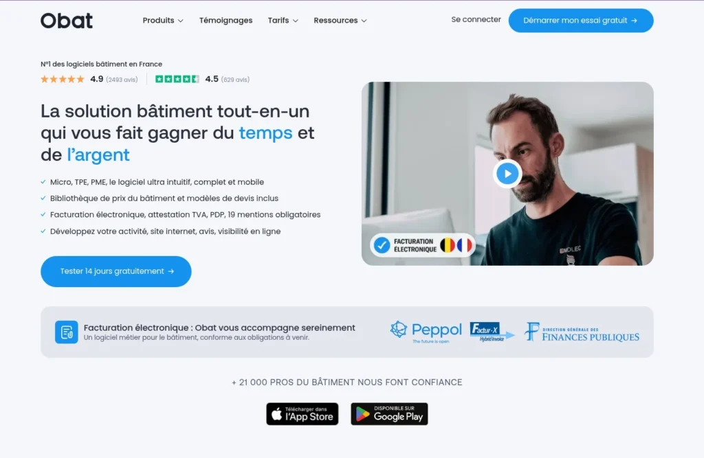 Le logiciel bâtiment n°1 en France